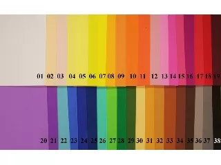 Dekorgumi 20*30cm 2 mm vastag 10db/cs - menta