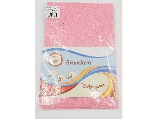 Dekorgumi glitteres  20*30cm 2 mm vastag 10db/cs - világos rózsaszín