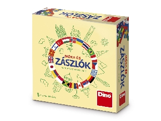 Dino Társasjáték - Móka és zászlók