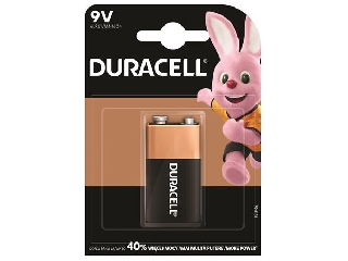 Elem, 9V, 1 db, DURACELL 