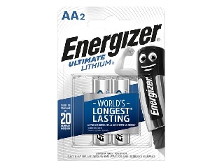 Elem, AA ceruza, 2 db, Lítium, ENERGIZER 