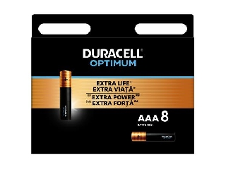 Elem, AAA mikro, 8 db, DURACELL 