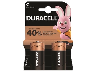 Elem, C baby, 2 db, DURACELL 