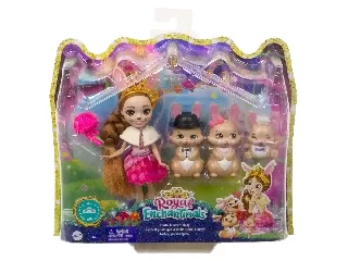 Enchantimals - Brystal Bunny ,Spring,Scrable & Grace 