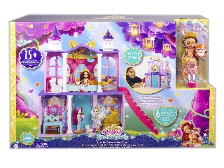 Royal Enchantimals: Királyi kastély Felicity Fox és Flick figurával - 66 cm