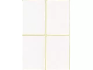 Etikett,  38x56 mm, 60 etikett/csomag