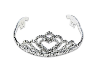 Ezüst tiara