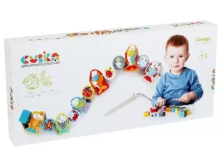 Cubika fa halacskás gyöngyfűző