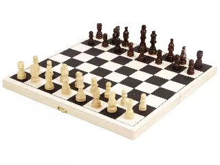 Fa sakk 34 x 34 cm táblával