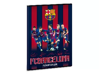 FC Barcelona A/4 extra kapcsos füzet-négyzethálós