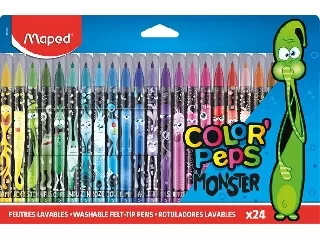Filctoll készlet, 2,8 mm, kimosható, MAPED 