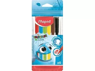 Filctoll készlet, 2 mm, kimosható, MAPED 