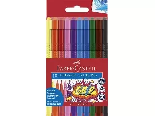 Filctoll készlet, háromszögletű, FABER-CASTELL \