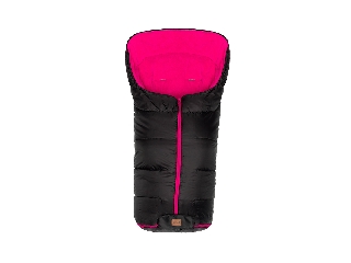 Fillikid bundazsák babakocsiba Eco big  1220-22 fekete pink béléssel