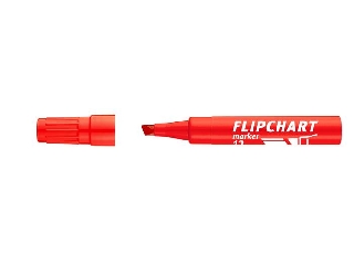 Flipchart marker, 1-4 mm, vágott, ICO 