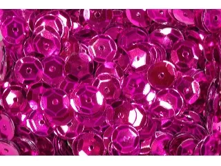 Flitter kerek 6mm pink kb. 5g