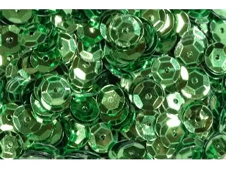 Flitter kerek 6mm sötétzöld kb. 5g