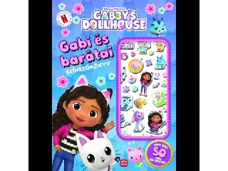 Gabi és barátai Gabi babaháza - Színezőkönyv pufi matricákkal