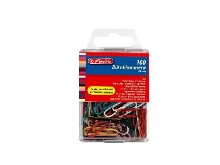 Gémkapocs 100 db/box színes