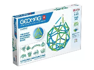 Geomag Classic: 142 darabos készlet - Green Line