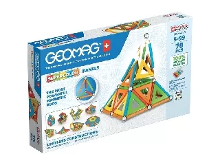 Geomag Supercolor: Recycled - 78 darabos készlet