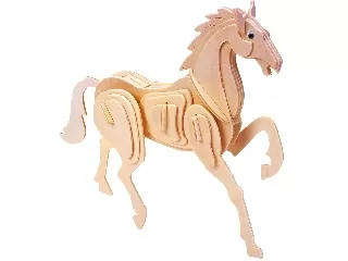 Gepetto\'s Workshop - Ló - 3D fa puzzle