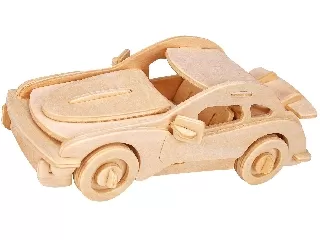 Gepetto\'s Workshop - Sportautó - 3D fa puzzle