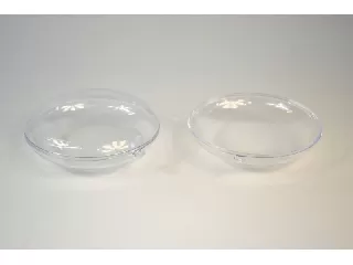 Gömb pet függő, 11x11x5cm lapos 5db/csom