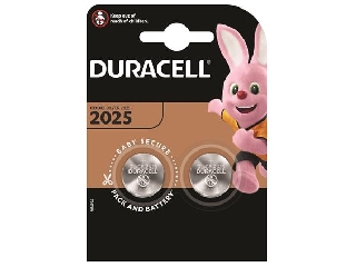 Gombelem, CR2025, 2 db, DURACELL