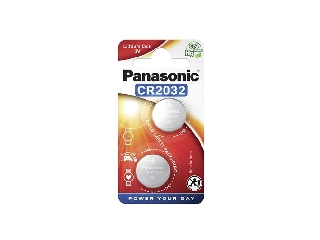 Gombelem, CR2032, 2 db, PANASONIC