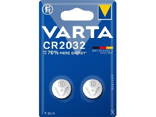 Gombelem, CR2032, 2 db, VARTA