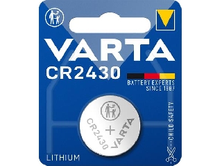 Gombelem, CR2430, 1 db, VARTA 