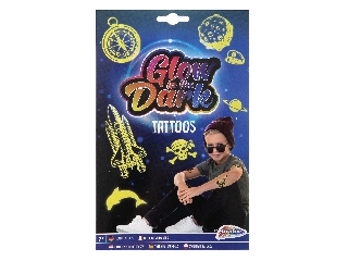 Grafix - Sötétben világító tetoválások 2 lap -kék