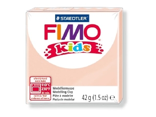 Gyurma, 42 g, égethető,halvány rózsaszín  FIMO