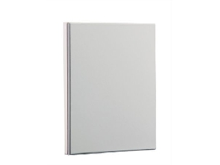 Gyűrűs könyv, panorámás, 4 gyűrű, 15 mm, A4, PP/karton, PANTA PLAST, fehér