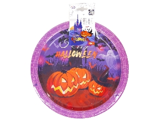 Halloween papír tányér 23 cm 6 db