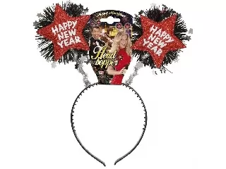 Happy New Year fejpánt - piros