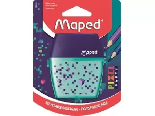 Hegyező, kétlyukú, tartályos, MAPED 