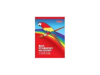 Színespapír-blokk A4, 20 ív