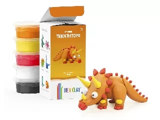Hey Clay gyurma szett - Triceratops