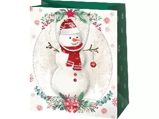 Hóemberes álló dísztasak - 26 x 13 x 33 cm