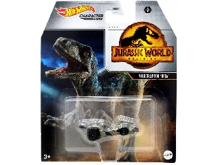 Hot Wheels Character Cars Jurassic World Velociraptor Beta