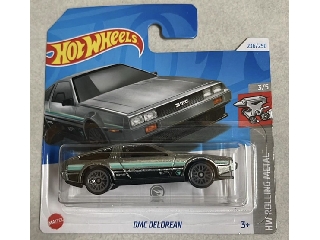 Hot Wheels Hw Rolling Metal kisautó 1:64 DMC Delorean (Terasure Hunt)