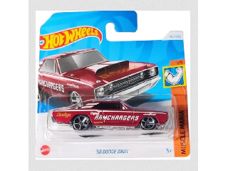 Hot Wheels Muscle Mania kisautó 1:64 \\\'68 Dodge Dart