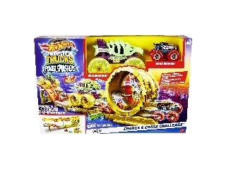 Hot wheels Monster Trucks power smasher hajsza pályaszett