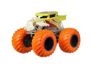Hot Wheels Monster Trucks sötétben világító autó Bone Shaker 