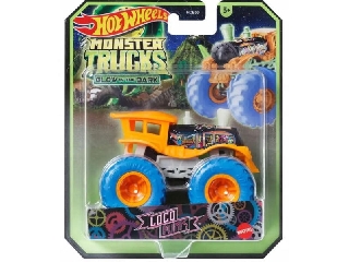 Hot Wheels Monster Trucks sötétben világító autó Loco Punk