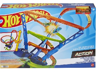 Hot Wheels: Szédületes ciklon játékszett