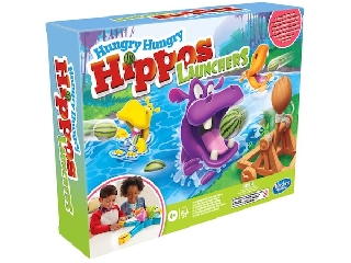 Éhes vizilovak társasjáték -Hungry Hippos 