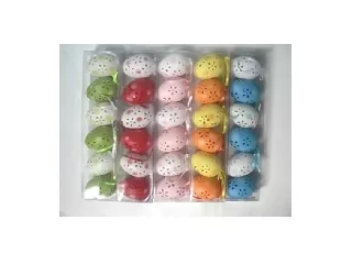 Húsvéti tojások/ 6 db 6 cm narancssárga